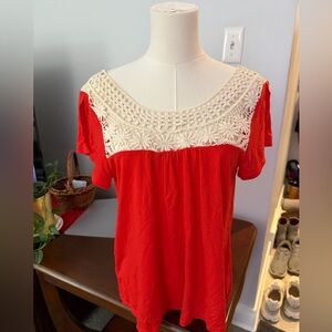 American Eagle Crochet Top